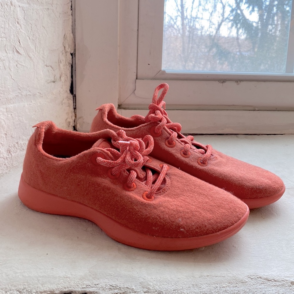 Allbirds Kea Red Wool Runners W8